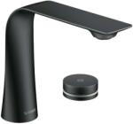 Duravit D. 1 - Elektronikus mosdócsaptelep, hálózati tápellátás, matt fekete D11100008046 (D11100008046)