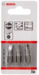 Bosch Tartozékok - Bitkészlet S0, 8x5, 5, hossza 25 mm, 3 db 2607001461 (2607001461)