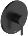 Duravit C. 1 - Zuhanykeverő rejtett beépítéshez, matt fekete színben C14210010046 (C14210010046)