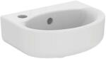 Ideal Standard Connect - Mosdókagyló 350x260 mm, 1 csapfurat balra, Ideal Plus-szal, fehér színű E7912MA (E7912MA)