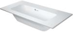 Duravit ME by Starck - Kompakt bútor mosdókagyló, 830x400 mm, matt fehér 2342833260 (2342833260)