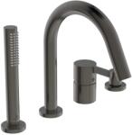 Ideal Standard Joy - Kádperemes csaptelep, 4 lyukú beépítés, Magnetic Grey BC789A5 (BC789A5)