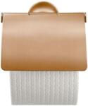 Duravit Starck T - WC-papír tartó fedővel, csiszolt bronz 0099400400 (0099400400)