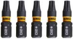 DEWALT Tartozékok - T20 bitkészlet, 5 db DT7381T (DT7381T)
