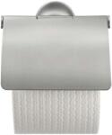 Duravit Starck T - WC-papír tartó fedővel, csiszolt rozsdamentes acélból 0099407000 (0099407000)