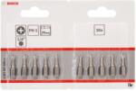 Bosch Tartozékok - PH1 bitkészlet, hossza 25 mm, 10 db 2607001509 (2607001509)