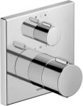 Duravit - Termosztatikus csaptelep falsík alatti beépítéshez, 2 készülékhez, króm TH4200013010 (TH4200013010)