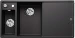 BLANCO Axia III 6 - Silgranit mosogató, 1000x510 mm, lefolyószabályzóval és tartozékokkal, InFino, antracit 524653 (524653)