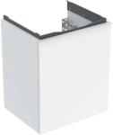 Geberit Acanto - Mosdószekrény, 45x42x38 cm, 1 fiókos, fényes fehér 503.002. 01.1 (503.002.01.1)