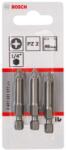 Bosch Tartozékok - PZ2 bitkészlet, hossza 49 mm, 3 db 2607001577 (2607001577)