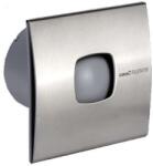 SAPHO Cata Silentis - Fürdőszobai ventilátor 10 INOX T axiális, időzítővel, 15 W, 100 mm, rozsdamentes acél 01071300 (01071300)