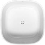 Duravit Zencha - Szabadon álló fürdőkád 1250x1250 mm, DuraSolid, ClickClack, fehér 700464000000000 (700464000000000)