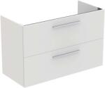 Ideal Standard i. Life A - Szekrény a mosdókagyló alatt, 1000x440x630 mm, 2 fiókos, matt fehér T5257DU (T5257DU)