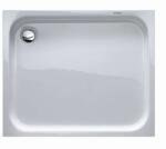 Duravit D-Code - Zuhanytálca 900x750 mm, csúszásgátló, alpesi fehér 720104000000001 (720104000000001)