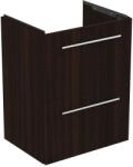 Ideal Standard i. Life S - Szekrény a mosdókagyló alatt, 500x375x630 mm, 2 fiókos, tölgyfa kávés színben T5291NW (T5291NW)