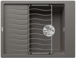 BLANCO Elon 45 - Silgranit mosogató, 650x500 mm, tartozékokkal, InFino, szürke 527250 (527250)