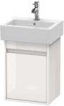 Duravit Ketho - Mosdószekrény 550x400x320 mm, 1 ajtó, jobb oldali zsanérokkal, fényes fehér színben KT6630R2222 (KT6630R2222)