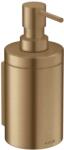 Hansgrohe Universal Circular - Szappanadagoló tartóval, szálcsiszolt bronz 42810140 (42810140)