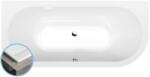 Polysan Fürdőkádak - Aszimmetrikus kád Viva Slim L, 1750x800x470 mm, fehér 70119S (70119S)