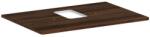 Hansgrohe Xelu Q - Mosdópult 78x55 cm, középen kivágás, sötét dió 54120630 (54120630)