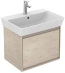 Ideal Standard Connect Air - Mosdó alatti szekrény Cube 550 mm, 480x409x400 mm, dekor világos fa/világosbarna matt E0844UK (E0844UK)