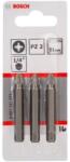 Bosch Tartozékok - PZ2 bitkészlet, hossza 51 mm, 3 db 2607001571 (2607001571)