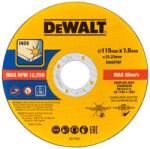 DEWALT Tartozékok - Vágótárcsakészlet rozsdamentes acélhoz 115x22, 23 mm, 100 db DT20599 (DT20599)