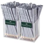 Faber-Castell Grafitceruza display, HB, háromszögletű, FABER-CASTELL "Grip 2001", ezüst (TFC117023) - jatekotthon