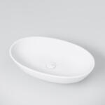 MARMY Pandora mosdó 60x35 öntött márvány túlfolyó nélkül, fényes fehér 30 1001 06 10 10 (30 1001 06 10 10)