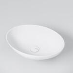 MARMY Lemon mosdó 45x32 öntött márvány túlfolyó nélkül, matt fehér 30 1005 04 10 11 (30 1005 04 10 11)