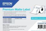 Epson C33S045740 Premium Matte, за ColorWorks, 105x210mm, 282 бр. , бели самозалепващи етикети (C33S045740)