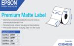 Epson C33S045535 Premium Matte, за ColorWorks, 76x127mm, 265 бр. , бели самозалепващи етикети (C33S045535)