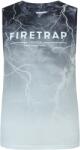 Firetrap Мъжки потник Firetrap Sub Vest Mens - Dark Lightening