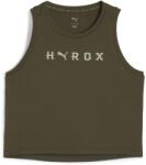 PUMA Women's Hyrox Spun Performance Gym Vest - Dark Olive