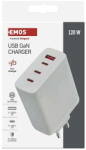 EMOS Univerzális USB töltő GaN PD 120 W max. V06G120 (V06G120)