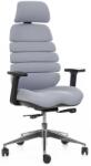 Mercury Ergonomikus irodai szék SPINE szürke, fejtámlával WJ33-2 HB, šedá