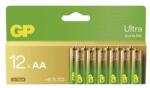 GP Batteries Ultra Alkáli elem AA 12db (B0222F)