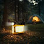 PHENOM Multifunkciós kézi lámpa - szolár panel, USB-C - 6 világítási mód, 8 LED, 3600 mAh (18584) - webshop