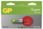 GP Batteries Super Alkáli elem AA 16db (B0122H)