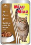 MIAU MIAU nyulas alutasakos eledel felnőtt cicáknak 100 g