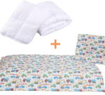 Munkagépes ovis ágynemű szett (apró színes)