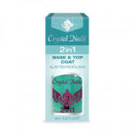 Crystal Nails - 2 in 1 - Alapozó és fedőlakk egyben - 8ml