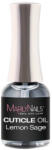 MarilyNails - CUTICLE OIL - Bőrolaj - ecsetes - LEMON SAGE - 10ml