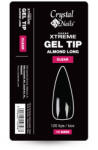 Crystal Nails - GEL TIP BOX - HOSSZÚ MANDULA - 120DB
