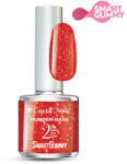 Crystal Nails - 2S - SMARTGUMMY RUBBER BASE GEL - NR55 - FESTIVE RED - 8ML
