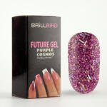 BrillBird - FUTURE GEL - POLYGEL AKRIL ZSELÉ - PURPLE COSMOS - 30gr@