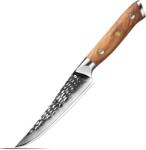 HARAHU Cuțit de bucătărie damasc ZA-37469 - Steak / Maro KP37469