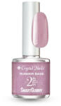 Crystal Nails - 2S - SMARTGUMMY RUBBER BASE GEL - NR59 - SHIMMER LILAC - 8ML - THF