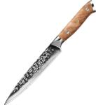 HARAHU Cuțit de bucătărie damasc ZA-37477 - Utility / Maro KP37477