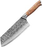 HARAHU Cuțit de bucătărie damasc ZA-37482 - Cleaver / Maro KP37482